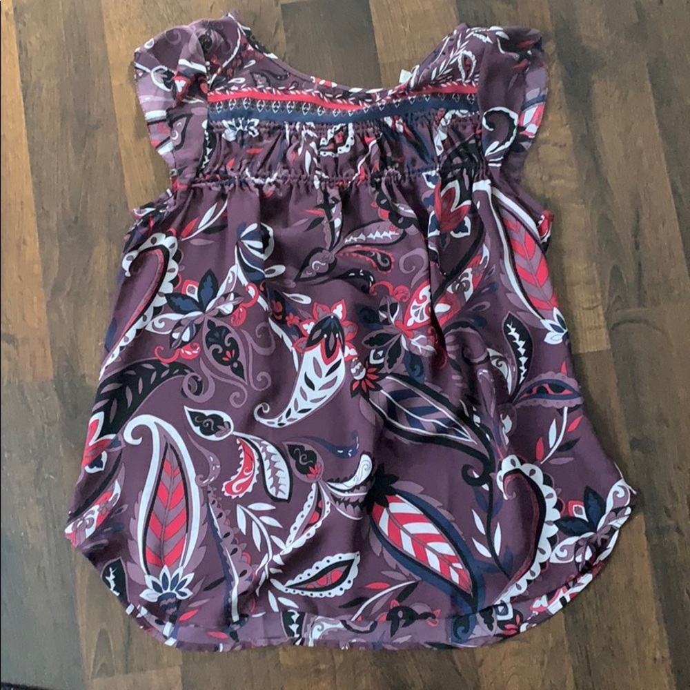 Loft purple shirt